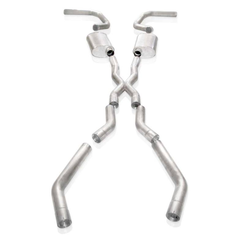 Stainless Works 3in Stainless Exhaust with X-Pipe | Chevrolet Camaro (67-69) (CA679LSD)