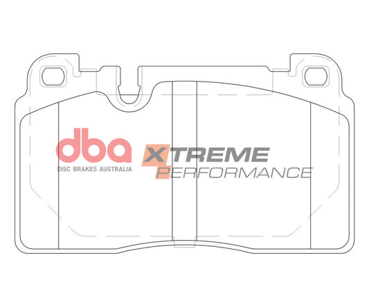 DBA XP Performance Front Brake Pads w/ 345mm Front Rotor | Audi A6 (17-19) (DB15111XP)