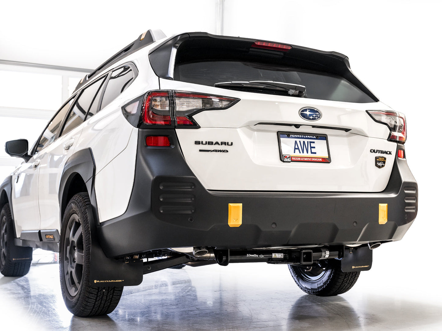 AWE Tuning 20-25 Subaru Outback (Wilderness & XT) 0FG Catback Exhaust w/Dual BashGuards (3015-38246)