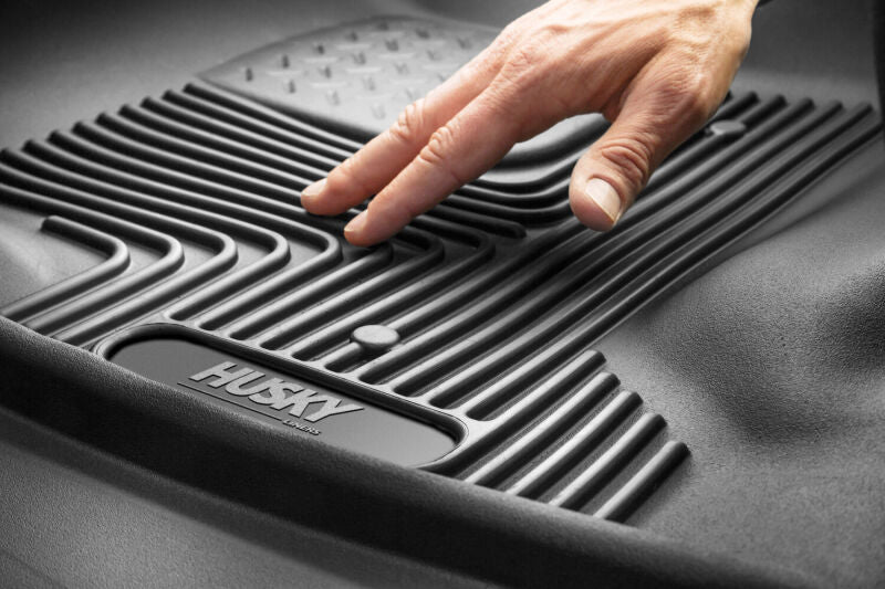 Husky Liners 21-23 Ford F-150 CC SC X-Act Contour Front & Second Row Seat Floor Liners - Black