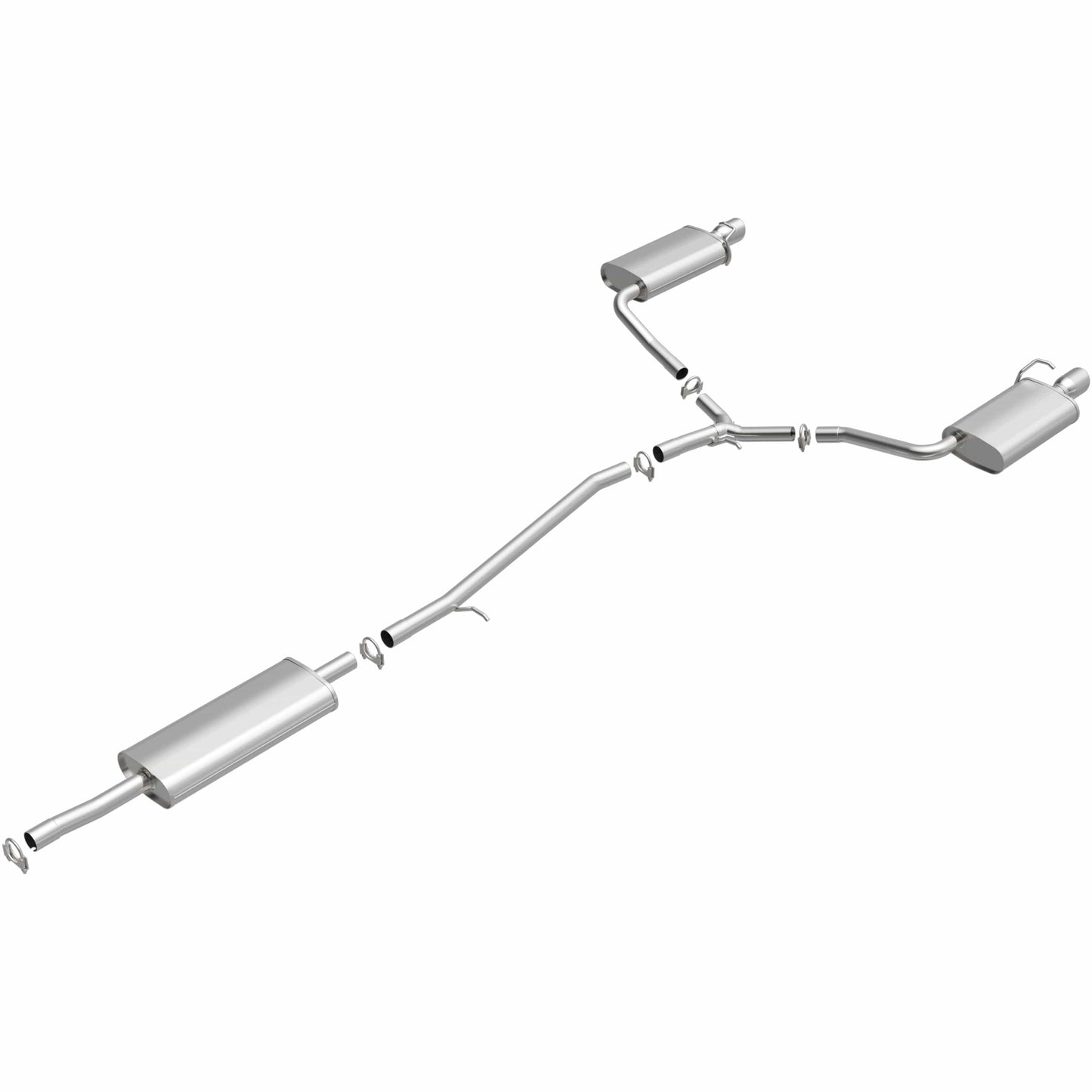 BRExhaust 2013-2019 Ford Flex 3.5L Direct-Fit Replacement Exhaust System