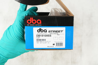 DBA Street Series Rear Brake Pads | BMW X3 (18+) (DB15109SS)