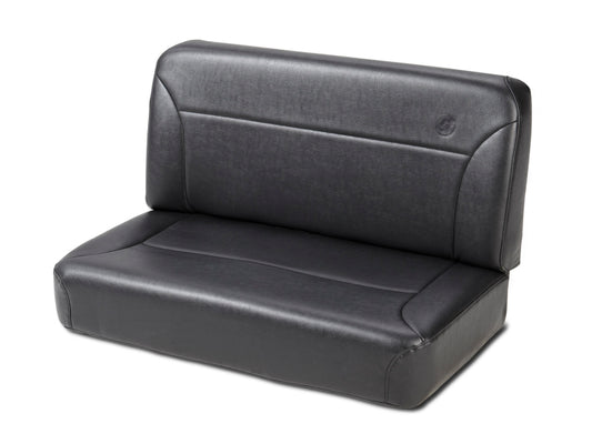 Bestop Back Seat - 55-83 Jeep Cj5 Rear Trailmax II Fixed (All Vinyl Black Crush)