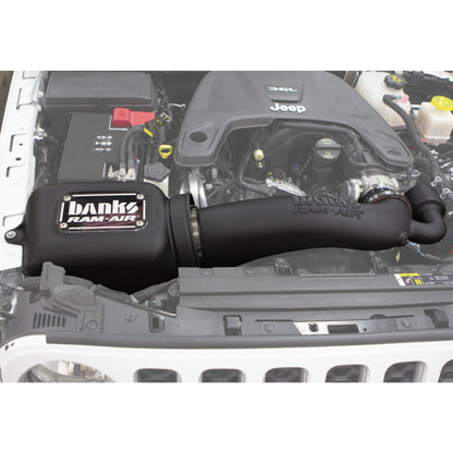 Banks Power 18-20 Jeep 3.6L Wrangler Ram-Air Intake System | Jeep Wrangler JL / Gladiator JT (18-20) (41843)
