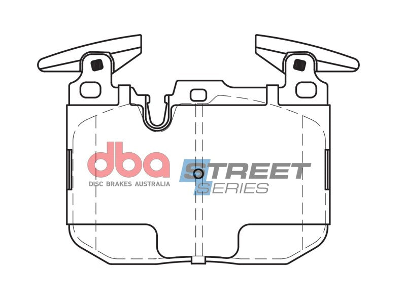 DBA Street Series Front Brake Pads | BMW 1/2/3/4 Series (11+) (DB2299SS)