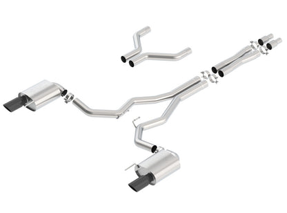 Borla 3in Atak Catback Exhaust | Ford Mustang GT (15-17) (140630BC)