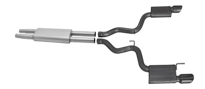 Gibson 3in Dual Cat-Back Exhaust | Ford Mustang V6 3.7L (15-17) (619015-B)