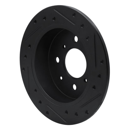 R1 Concepts Acura Integra 88-01 Rear Drilled & Slotted Rotor (ECB-59014L)