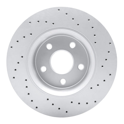 DFC Drilled Geoperformance Rotor (FRONT LEFT): Dodge Durango (11-22)