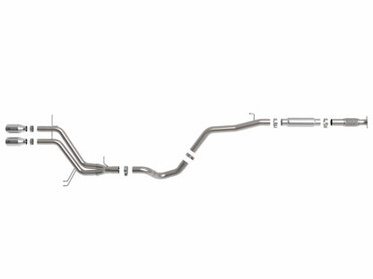aFe Takeda 2-1/2in to 3in SS-304 Cat-Back Exhaust w/ Polished Tips 13-17 Hyundai Veloster L4-1.6L