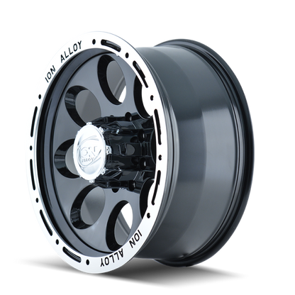 ION Wheels Type 174 Black/Machined | 16x10" -38mm | 8x170mm Wheel