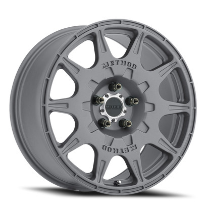 Method MR502 Rally Titanium | 17x8" +38mm | 5x114.3mm Wheel