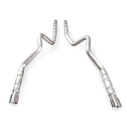 Stainless Works 3in Catback Retro Chambered Mufflers | Mustang GT / Shelby GT500 (11-14) (M12CB3HDR)