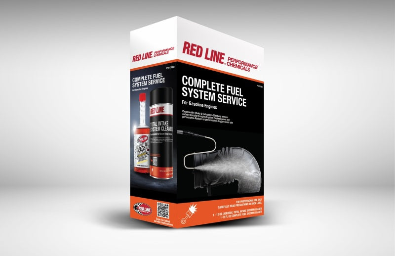 Red Line 17060 Complete Fuel System Service Kit GDI PFI Intake Cleaner + SI-1