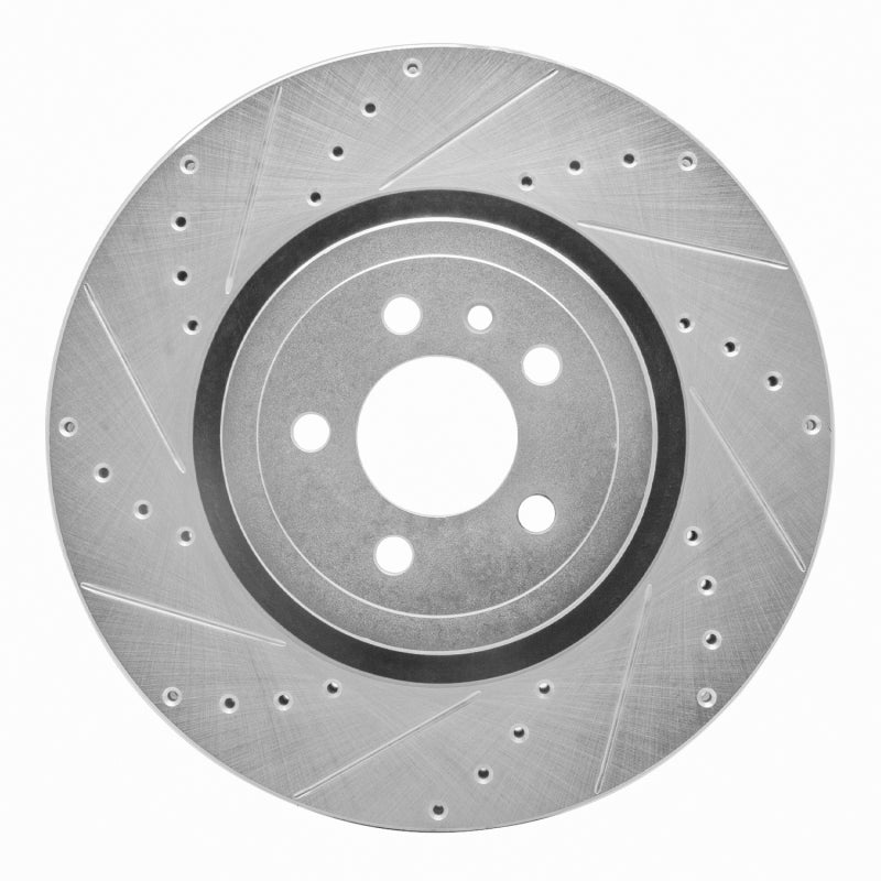 DFC D&S Silver Brake Rotor (FRONT LEFT): Dodge Charger (14-23)