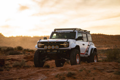 DV8 Offroad FBFR-02 Tube Front Bumper for 22-26 Ford Bronco Raptor