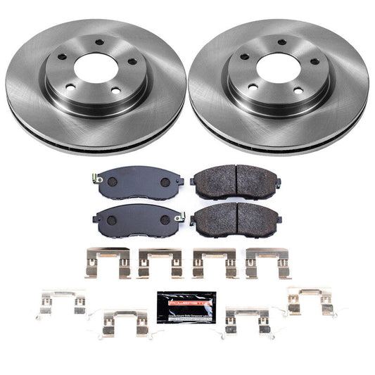 PowerStop 13-19 Nissan Sentra Front Track Day Brake Kit (TDBK6961)