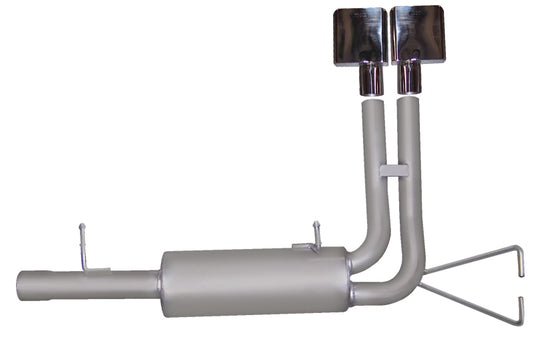 Gibson 2.25in Super Truck Cat-Back Exhaust | Ford F-250 Super Duty Lariat (99-04) (9517)