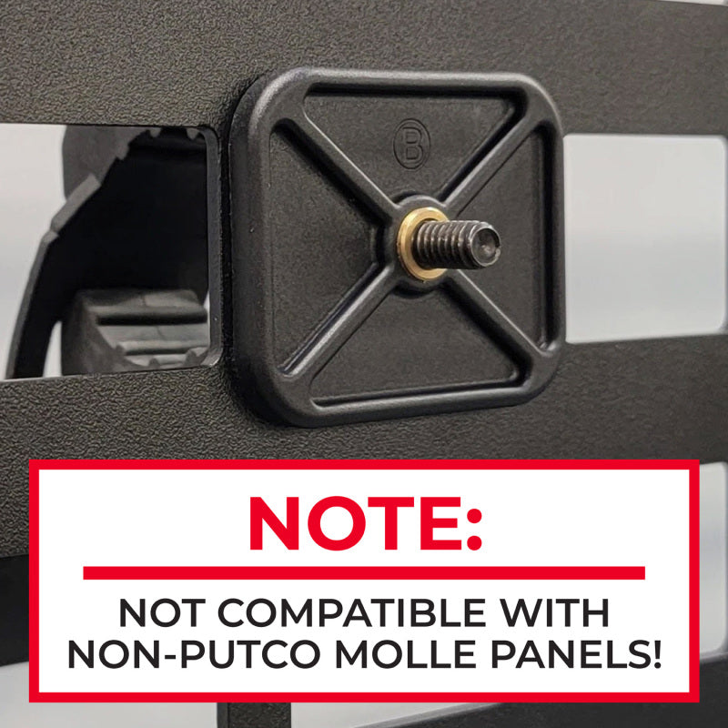 Putco 19-21 Toyota Tacoma - 5ft (Short Box) Molle Passenger Side Panel