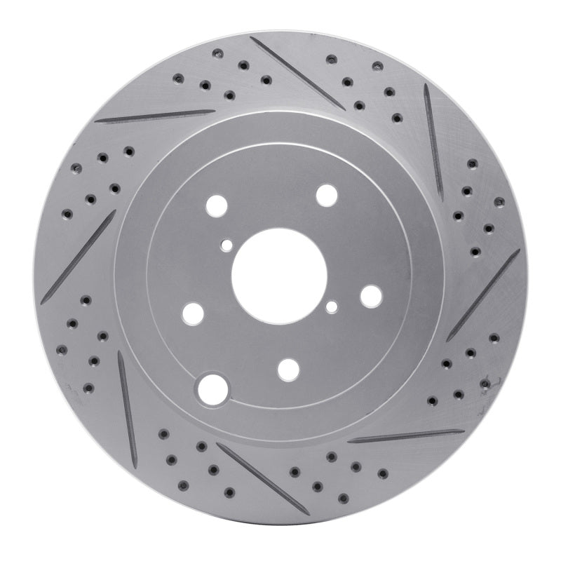 DFC D&S Rear Right Drilled & Slotted Rotor | Subaru Impreza/WRX (830-13022R)