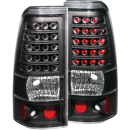 ANZO LED Black Taillights Pair | Chevrolet Silverado 1500 (99-07) (311012)