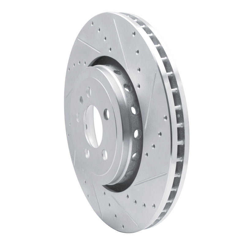 DFC D&S Silver Brake Rotor (FRONT RIGHT): Dodge Charger 2014-23