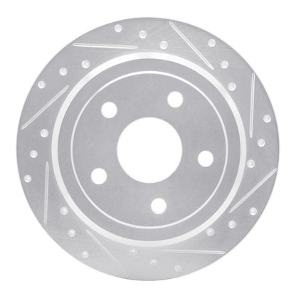 DFC D&S Silver Brake Rotor (REAR RIGHT): Jeep Wrangler (07-18)