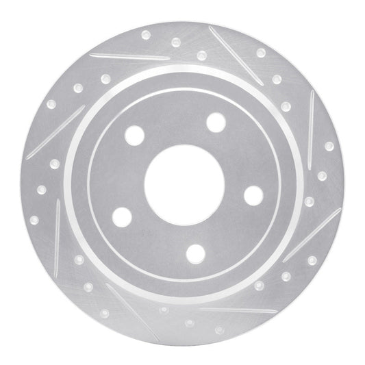 DFC D&S Silver Brake Rotor (REAR RIGHT): Jeep Wrangler (07-18)