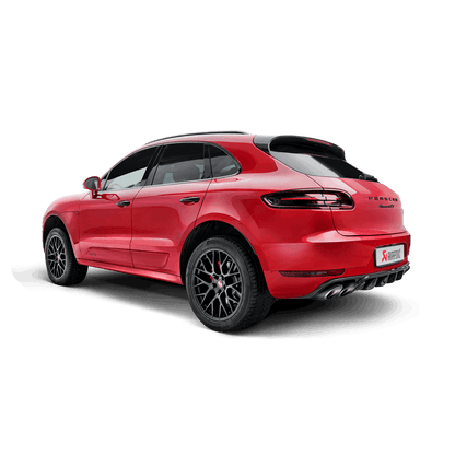 Akrapovic Porsche Macan Turbo (95B) Evolution Line Cat Back (Titanium) w/ Titanium Tips