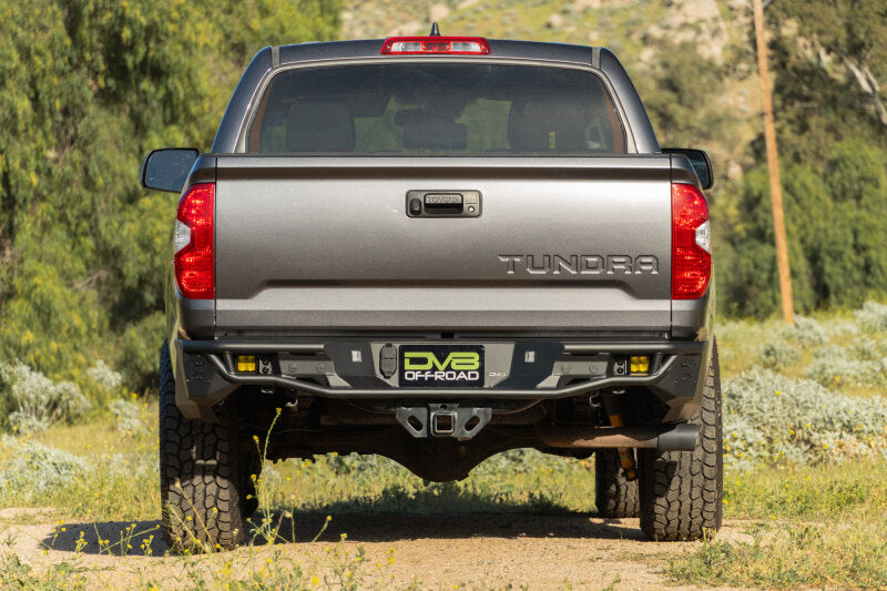 DV8 Offroad RBTT2-07 Rear Tube Bumper for 14-21 Toyota Tundra