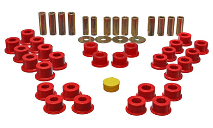 Energy Suspension 11.3106R Rear Control Arm Bushing Set For 90-05 Mazda Miata