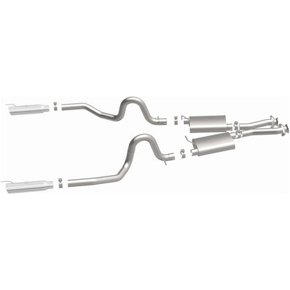 MagnaFlow 1999-2004 Ford Mustang Street Series Cat-Back Performance Exhaust System
