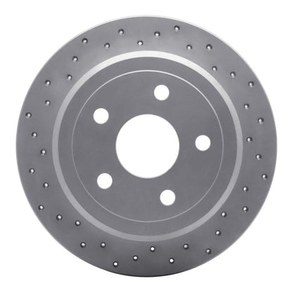 DFC Rear Left D&S Geoperformance Rotor (REAR): Jeep Wrangler (07-18)