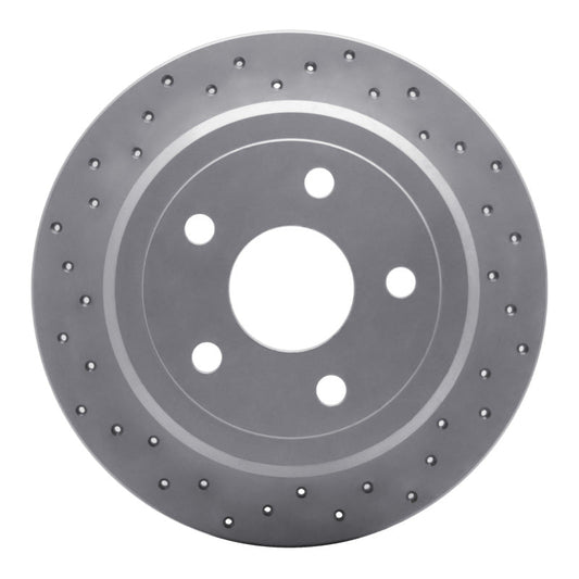 DFC Rear Left D&S Geoperformance Rotor (REAR): Jeep Wrangler (07-18)