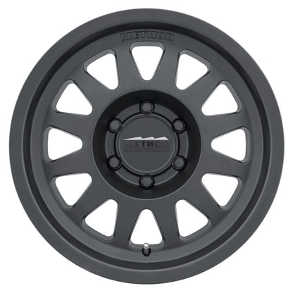 (set of 4) Method MR704 Matte Black | 17x8.5" +0mm | 6x5.5in Wheel