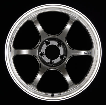 Advan RG-D2 Machining/Racing Hyper Black | 18x9.5" +45mm | 5x114.3mm Wheels