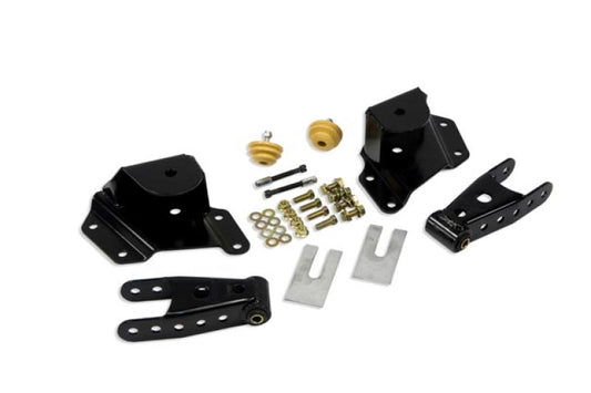 Belltech 4in Shackle & Hanger Kit | GM/GMC 1500 (6512)