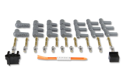 MSD 31199 Super Conductor Spark Plug Wire Set, 8 Cyl Multi-Angle Plug