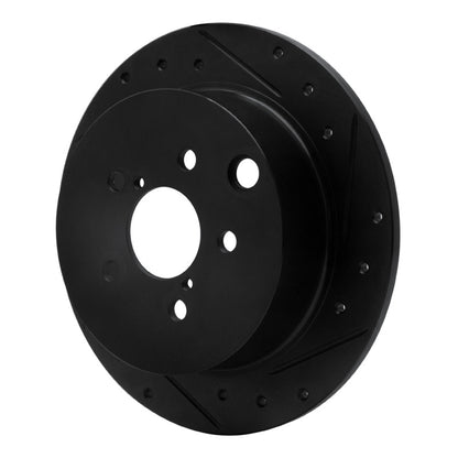 R1 12-23 Subaru XV Crosstrek Rear Drilled & Slotted Rotor (ECB-13025R)