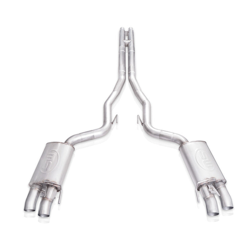 Stainless Works Factory Connect H-Pipe Catback Exhaust w/Valves | Ford Shelby GT350 (15+) (GT350CBHFCL)