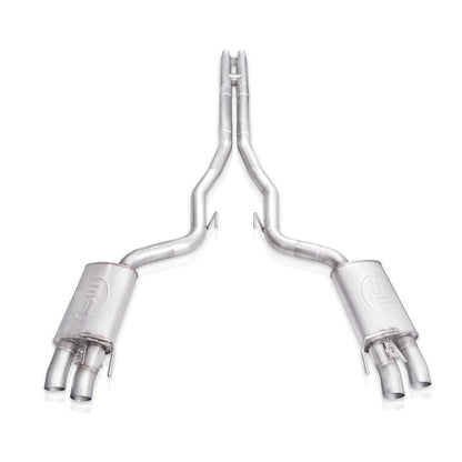 Stainless Works Redline Factory Connect H-Pipe Catback Exhaust w/Valves | Ford Shelby GT350 (15+) (GT350CBHFCR)