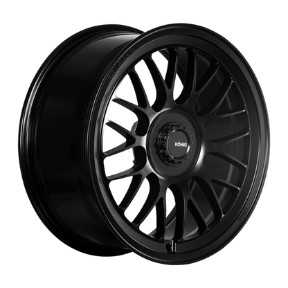 (set of 4) Konig MKX Satin Black | 20x9" +32mm | 5x114.3mm Wheel
