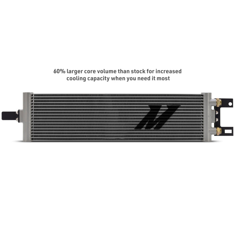 Mishimoto MMTC-RAM-25 Transmission Cooler Silver for 25+ RAM 1500 3.0L Hurricane