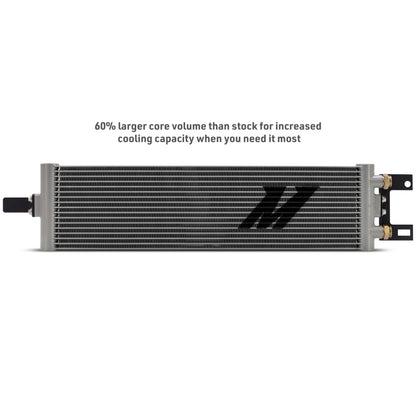 Mishimoto MMTC-RAM-25 Transmission Cooler Silver for 25+ RAM 1500 3.0L Hurricane