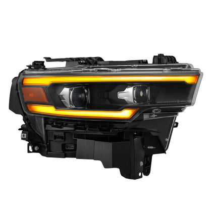 AlphaRex 880907 LUXX-Series LED Headlights 2025–2026 Ram 1500 Black TRX-Style