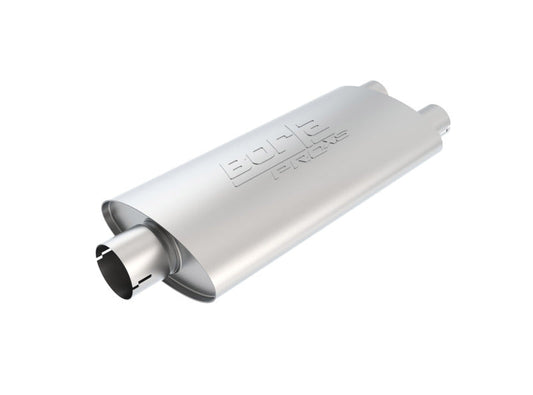 Borla ProXS 3in In/2.25in Out Oval Dual Muffler | Universal (400486)