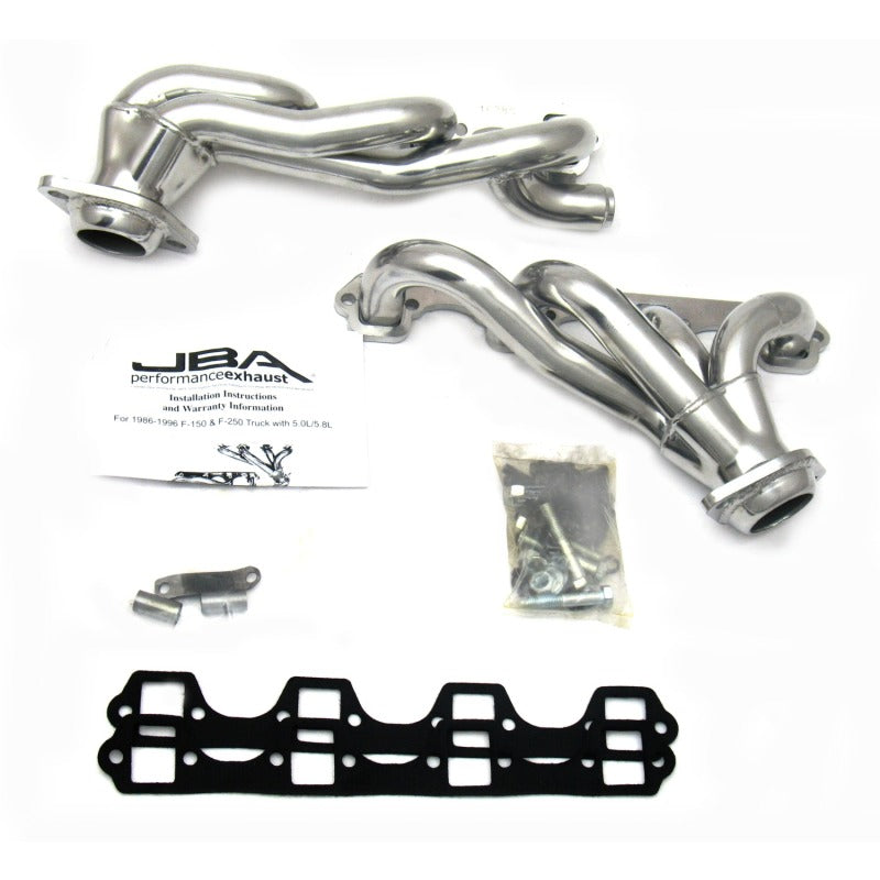 JBA Shorty Headers | Ford F-150 5.8L SBF (92-96) (1628SJS)
