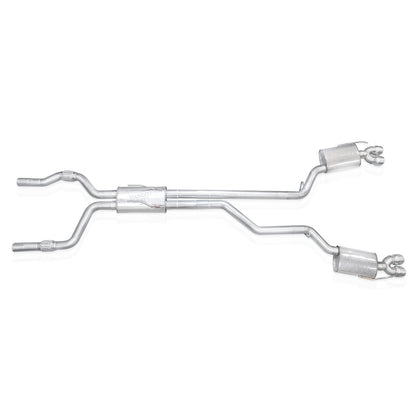 Stainless Works FECB for 20-24 Ford Explorer Catback - Polished Tips