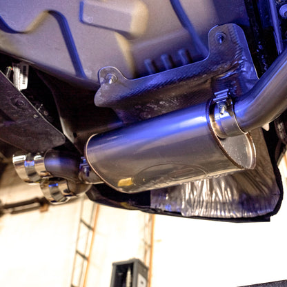 Stainless Works FECB for 20-24 Ford Explorer Catback - Polished Tips