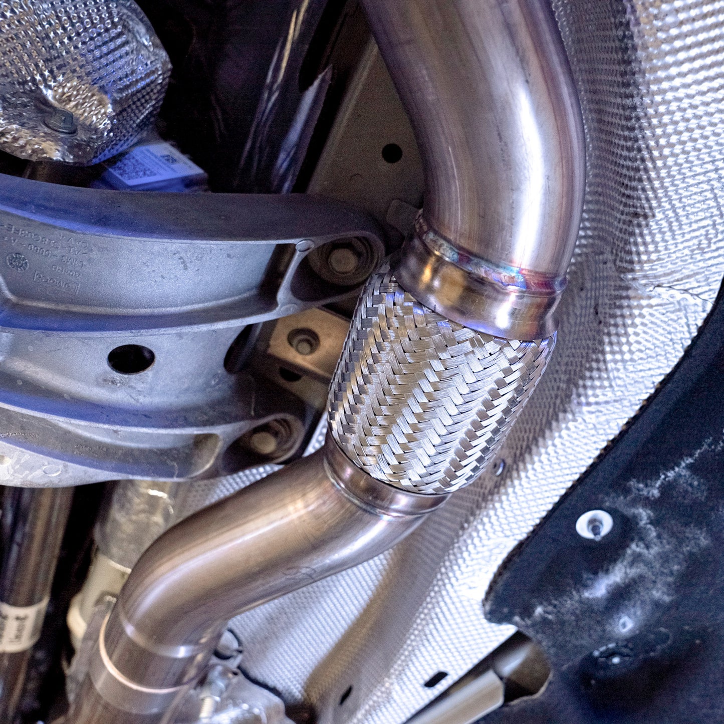 Stainless Works FECB for 20-24 Ford Explorer Catback - Polished Tips